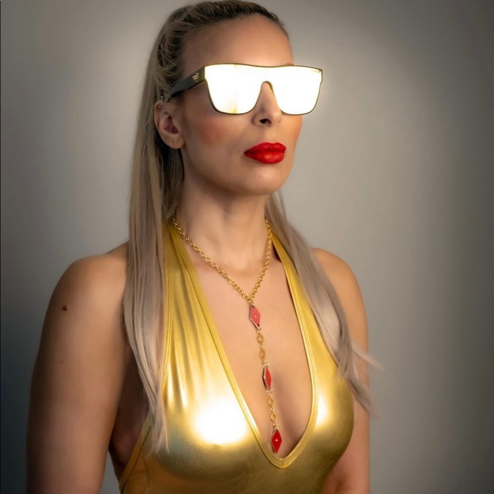 Mirror Single Lens Sunglasses 🕶 MONO FLY 🔥… - Picture 7 of 16